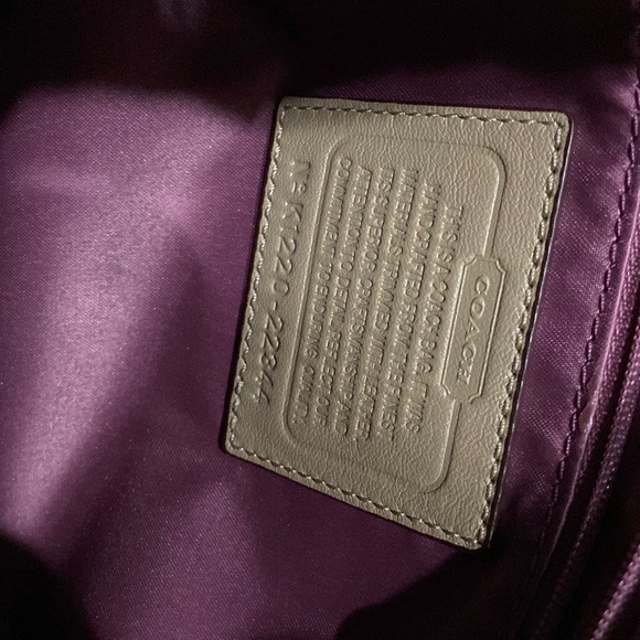 SOLD Coach tote - Picture 7 of 9